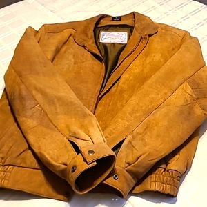 Mens large Hurricane Hawkins leather jacket